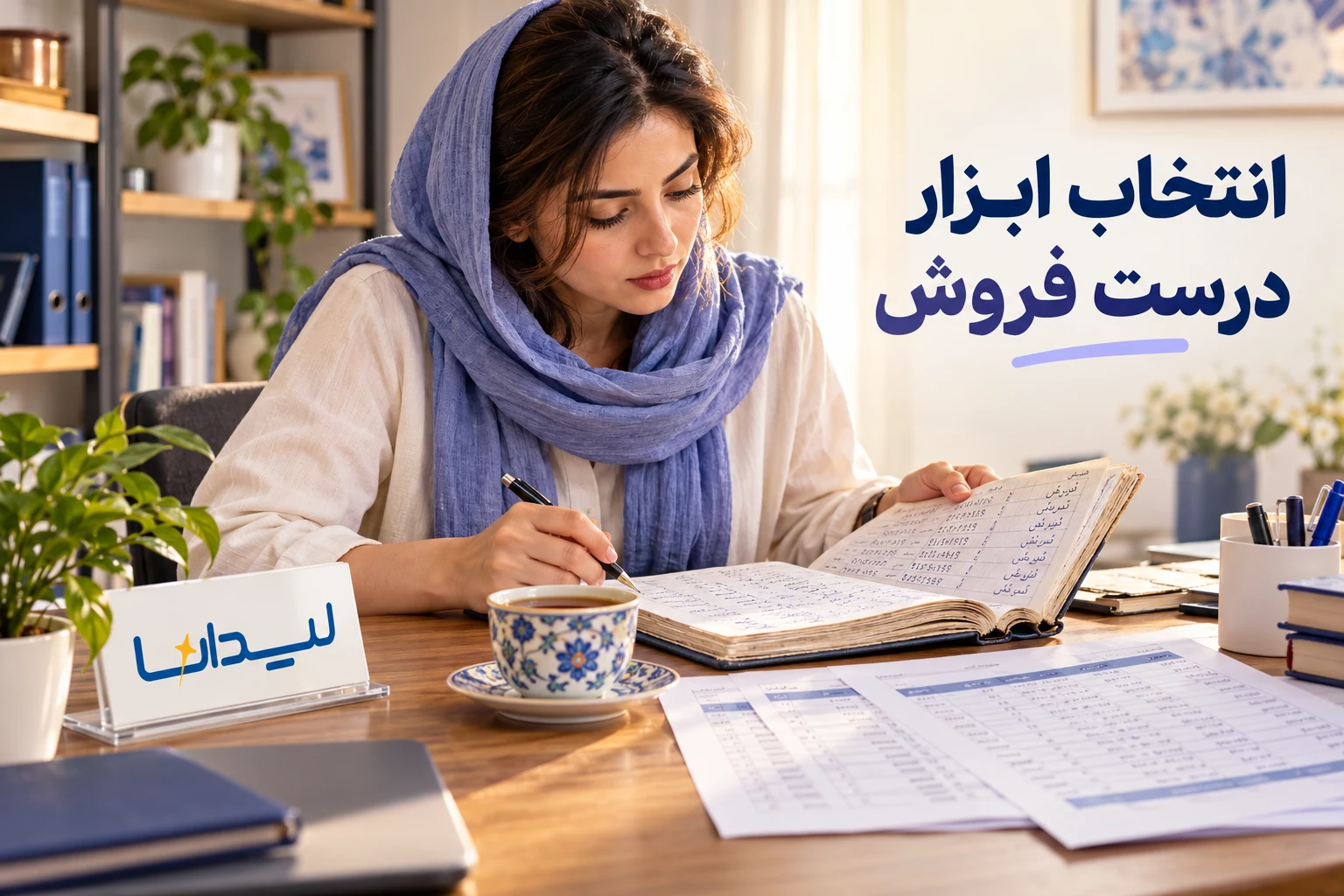 انتخاب ابزار درست فروش در محیط کاری ایرانی با نشان لیدانا