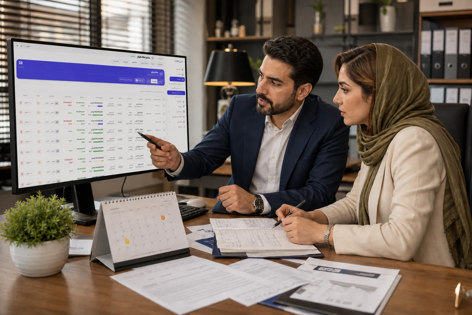 CRM نمایندگی بیمه برای پیگیری تمدید و پورسانت در لیدانا